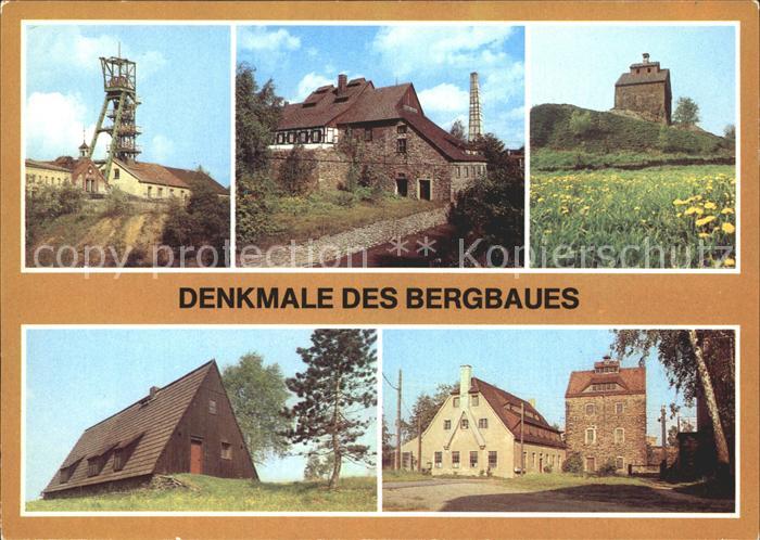 Freiberg Sachsen Denkmale des Bergbaues