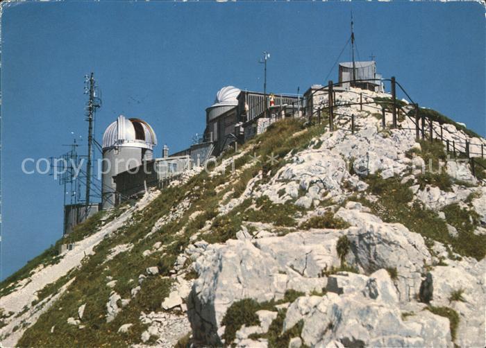 Bayrischzell Wendelsteingipfel mit Observatorium
