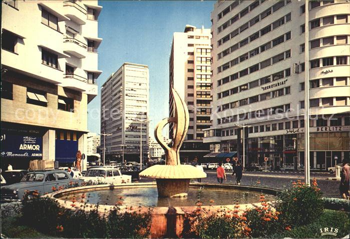 Casablanca Fontaine Avenue des Forces Armees Royales