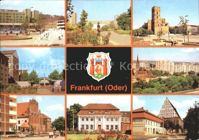 Frankfurt Oder Hotel Stadt Frankfurt Karl Marx Strasse Rathaus Botanischer Garte