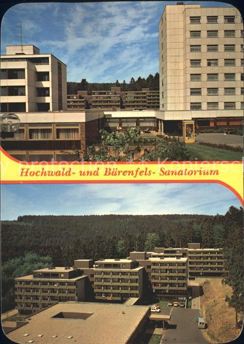 Weiskirchen Saar Hochwald und Baerenfels Sanatorium