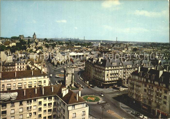 Caen Vue generale prise de l'Eglise Saint Pi