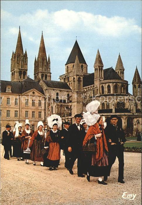 Caen Groupe folklorique normand Abbaye aux Hommes