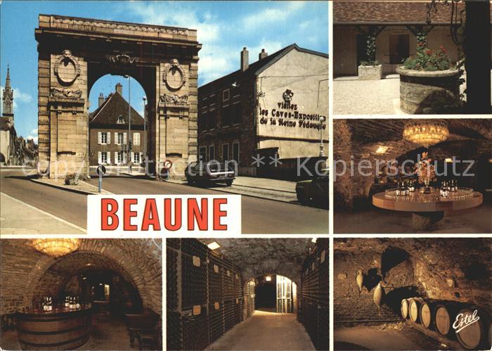 Beaune Cote d Or Burgund Porte Saint Nicolas Caves de Bourgogne Niklaustor Weink
