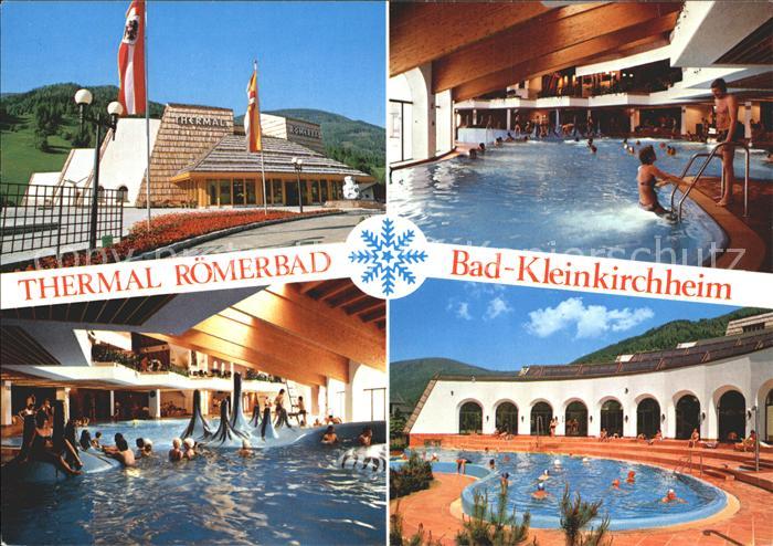 Bad Kleinkirchheim Kaernten Thermal Roemerbad Hallenbad Freibad