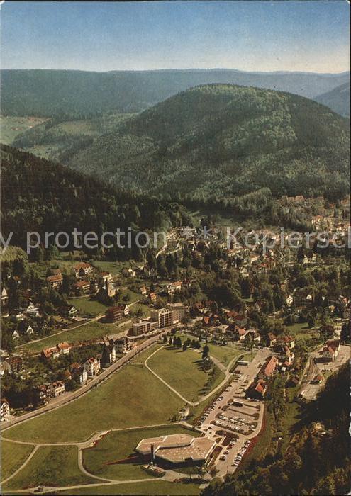 Bad Herrenalb Therme Kurort Schwarzwald Fliegeraufnahme