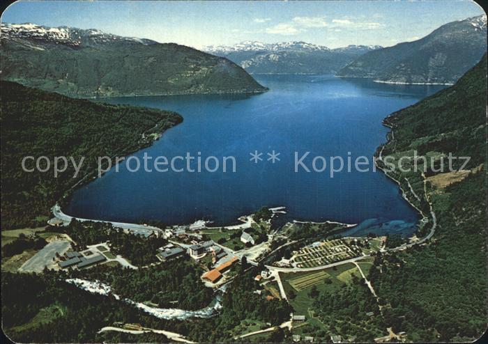 Hardangerfjord Fliegeraufnahme