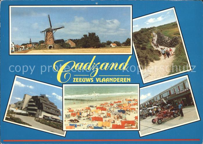 Cadzand Bad Windmuehle Hotel Restaurant Strand