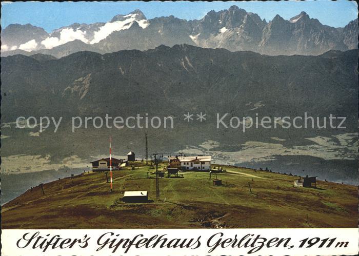 Gerlitzen Stifters Gipfelhaus Alpenpanorama Julische Alpen