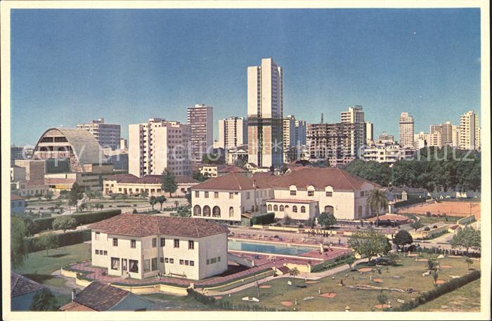 Curitiba Parana Vista panoramica e Circulo Militar