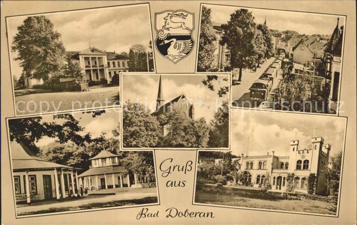 Bad Doberan Moorbad Baederbahn Kirche Handwerker Genossenschaftsheim Kamp