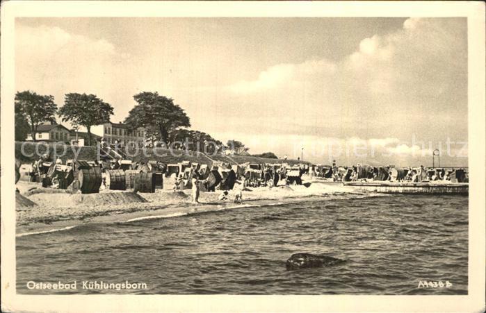 Kuehlungsborn Ostseebad Strand
