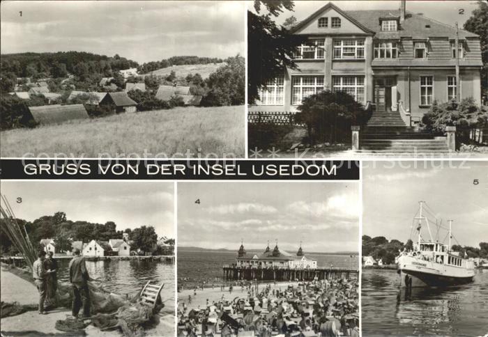 Usedom Mecklenburg-Vorpommern Benz Korswandt Gaststaette Kamminke Ahlbeck Seebru