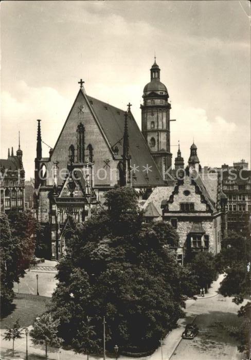 LEIPZIG Sachsen Thomaskirche Messestadt