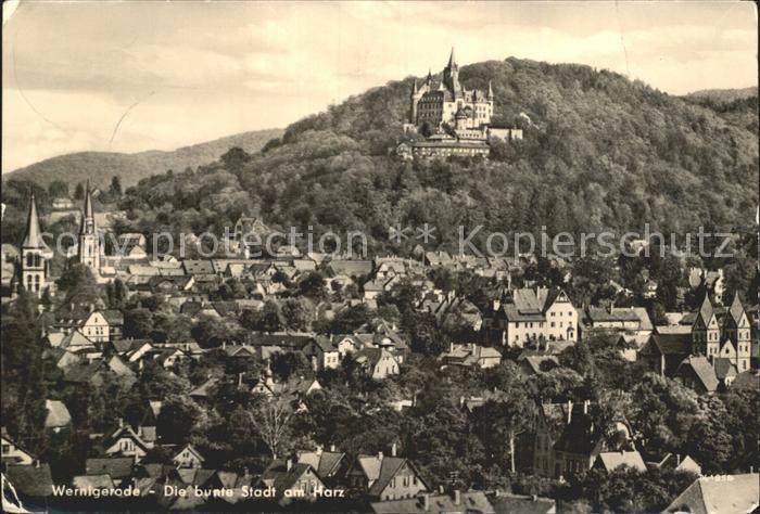 Wernigerode Harz Die bunte Stadt am Harz Schloss
