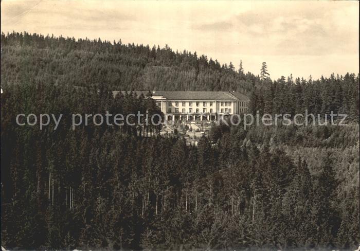 Antonshoehe Breitenbrunn FDGB Sanatorium