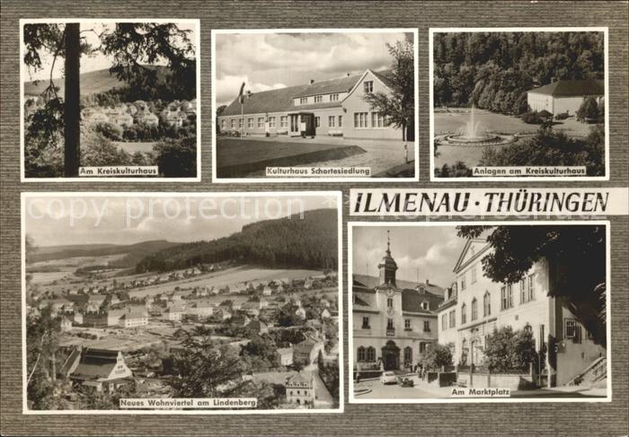 Ilmenau Thueringen Kreiskulturhaus Anlagen Kulturhaus Schortesiedlung Neues Wohn
