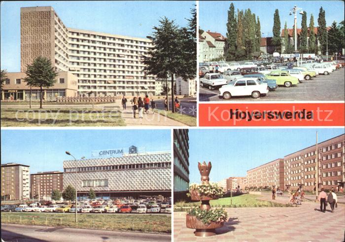 Hoyerswerda Wilhelm Pieck Strasse Platz der Roten Armee Centrum Warenhaus Liselo