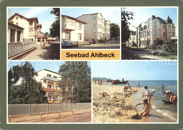 Ahlbeck Ostseebad Konsum Moebelhaus FDGB Erholungsheim Ferienheim Strand