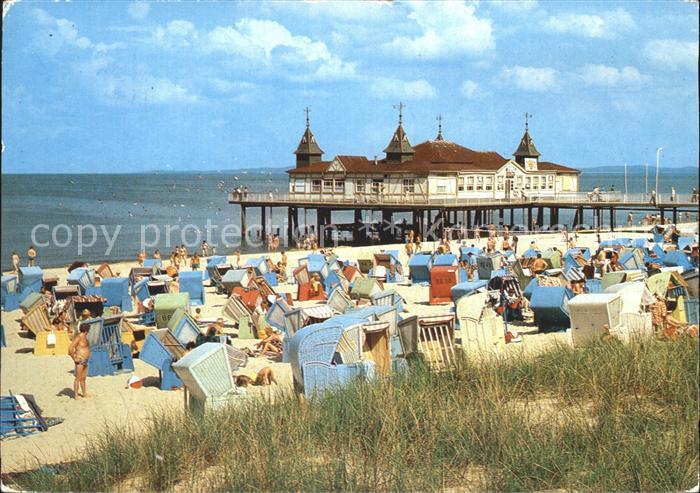 Ahlbeck Ostseebad Strand Seebruecke Technisches Denkmal