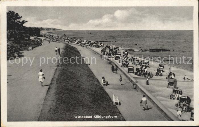 Kuehlungsborn Ostseebad Strand Promenade