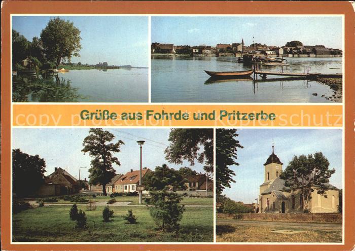 Fohrde Fohrder See Dorfkirche Pritzerbe Havelfaehre