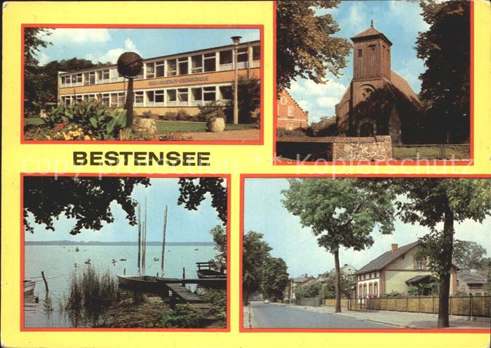 Bestensee Oberschule Kirche Paetzer Vordersee Hauptstrasse