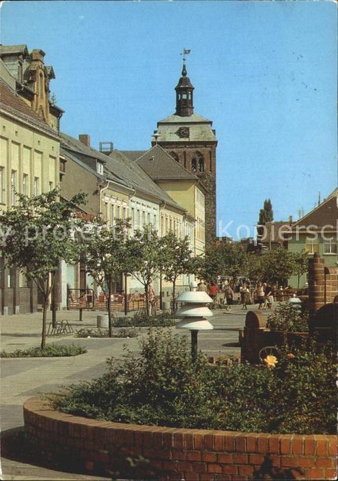 Luckenwalde Boulevard Ernst Thaelmann Strasse