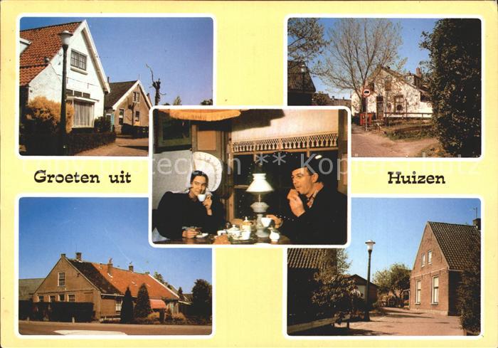 Huizen Teilansichten Cafe Restaurant Trachten