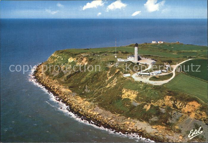 Cap Gris-Nez Phare Mer du Nord vue aerienne