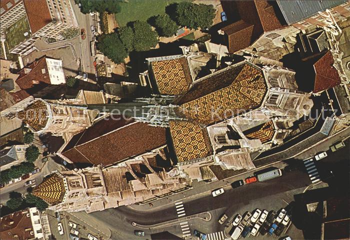 Dijon 21 Eglise Saint Benigne XIII siecle vue aerienne