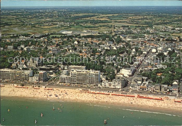 La Baule-Escoublac Plage Avenue de Gaulle Centre ville vue aerienne Collection L