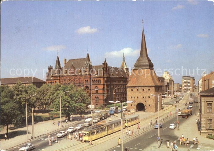 ROSTOCK  CITY Steintor Strassenbahn
