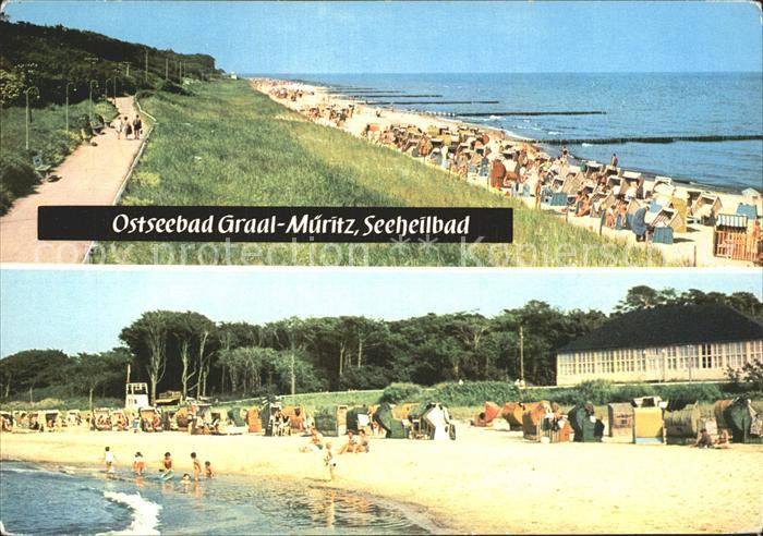 Graal-Mueritz Ostseebad Strand Promenade