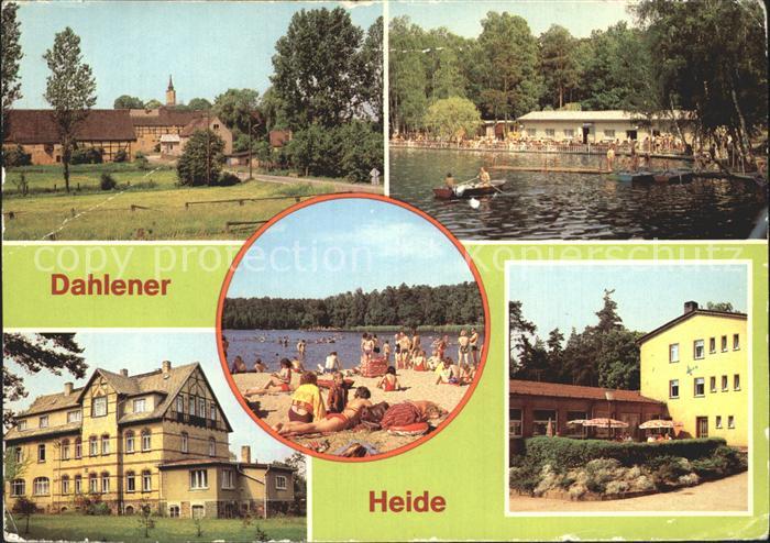 Dahlener Heide Schmannewitz Waldbad Dammuehlenteich FDGB Erholungsheim