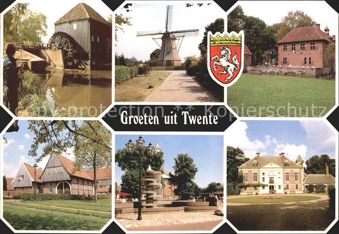Twente Wasserrad Windmuehle Wasserspiele Villa