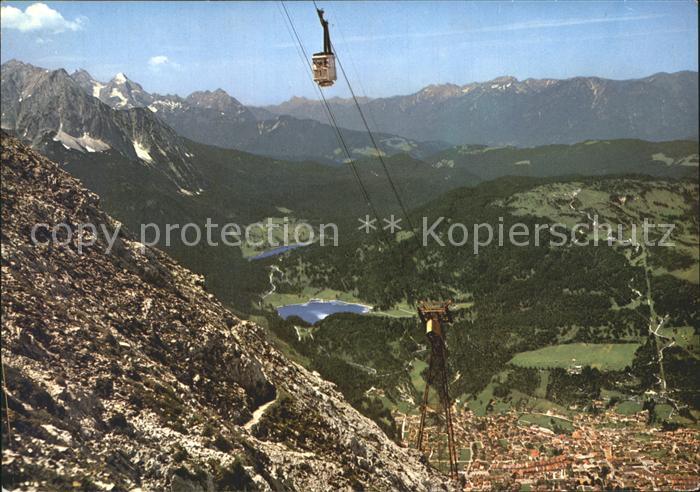 Mittenwald Bayern Karwendelbahn Lautersee Ferchensee Alpenpanorama