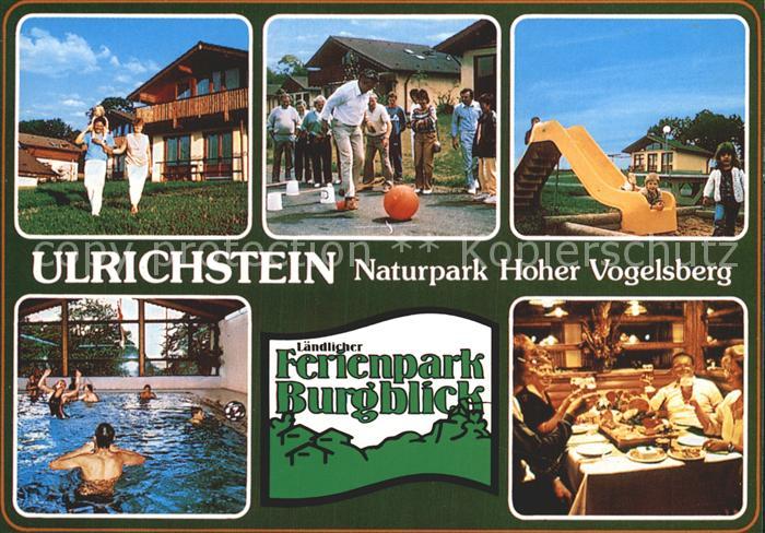 Ulrichstein Ferienpark Burgblick Restaurant Hallenbad Kinderspielplatz Naturpark