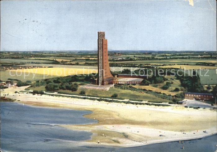 Laboe Marine Ehrenmal Fliegeraufnahme