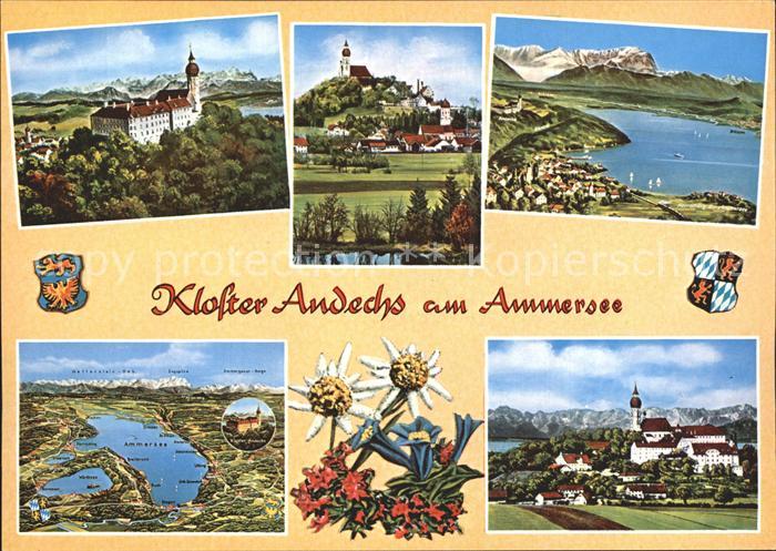 Andechs Kloster am Ammersee Umgebungskarte Alpen Flora