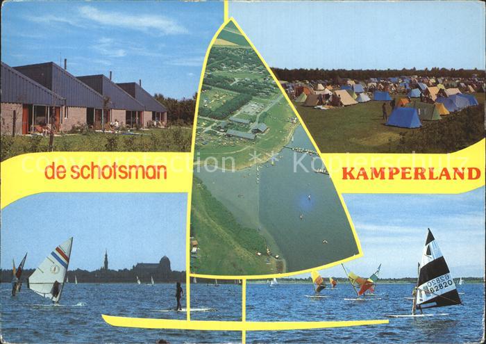 Kamperland Recreatiecentrum De Schotsman Campingplatz Windsurfen