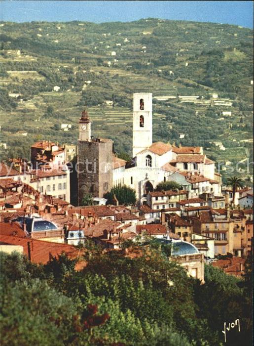 Grasse Alpes Maritimes La vieille ville Eglise Collection Couleurs et Lumiere de