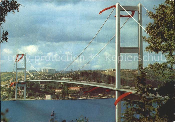 Istanbul Constantinopel Bosphorus Bridge Bosporusbruecke