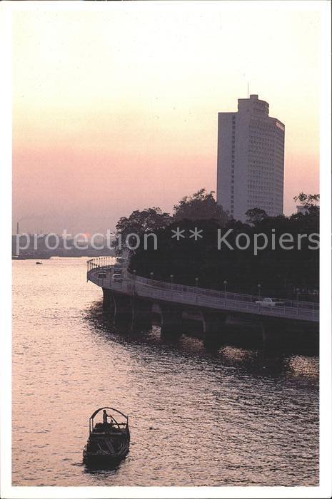 Guangzhou White Swan Hotel Sunset