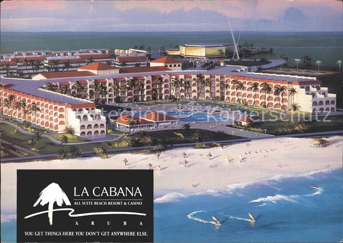 Aruba La Cabana Vacation Entertainment Complex Hotel Strand Fliegeraufnahme