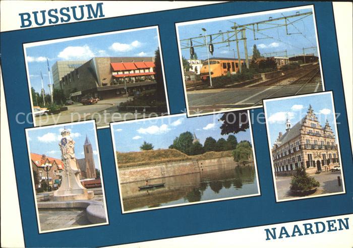 Bussum Bahnhof Naarden t Spant Stadtmauer Denkmal Gebaeude
