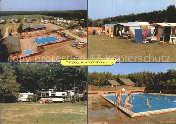 Kootwijk Camping Kerkendel Swimmingpool Wohnwagen