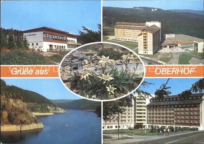 Oberhof Thueringen Schanzenbaude FDGB Erholungsheim Edelweiss Rennsteiggarten Oh