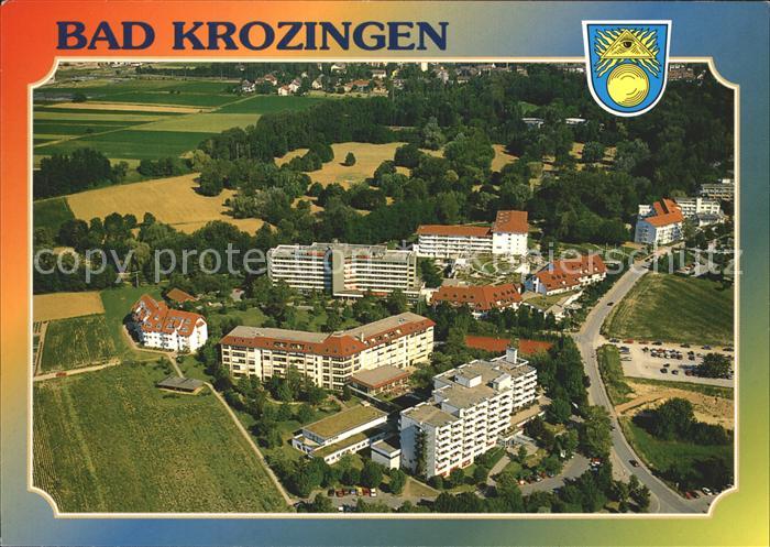 Bad Krozingen Thermalkurort am Schwarzwald Fliegeraufnahme