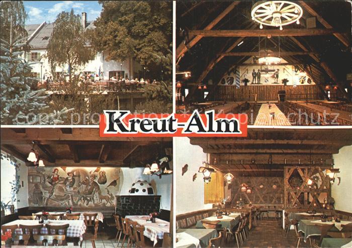 Grossweil Alpengasthof Cafe Restaurant Kreut Alm